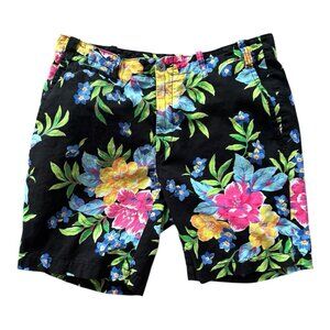 Ralph Lauren POLO Shorts 36 867 & 872 Madison Naval Tailoring Floral Linen Blend